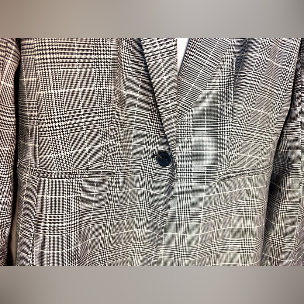 H&M Classic Gray Tailored Blazer - Picture 10 of 16